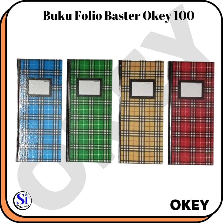 

Buku Baster Okey Isi 100 Polos