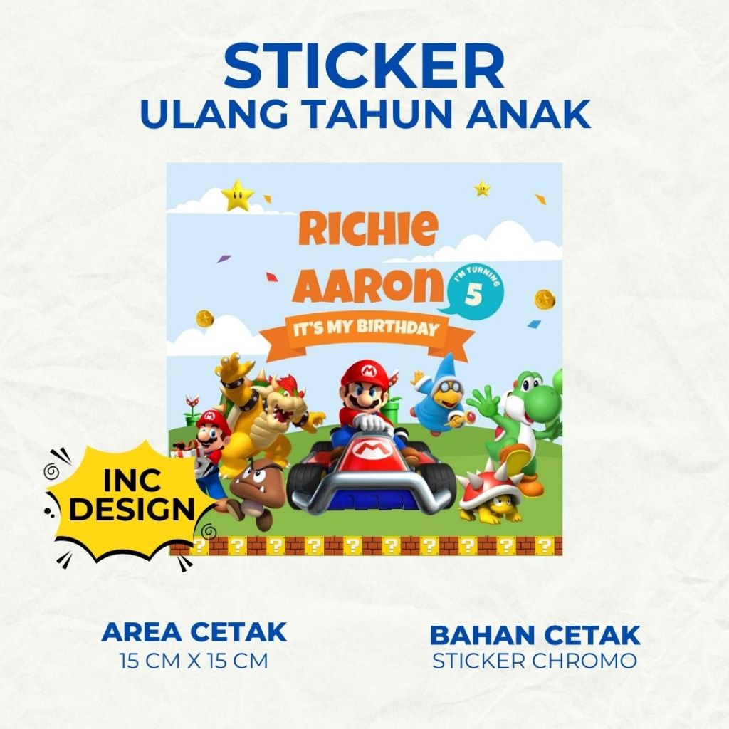 

STICKER ULANG TAHUN ANAK
