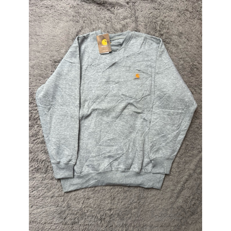 Carhartt Crewneck Pocket Sweatshirt Grey