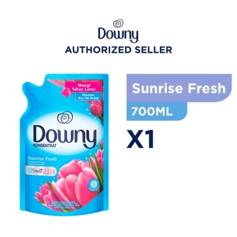 Downy Konsentrat Sunrise Fresh Pewangi dan Softener 700 ml