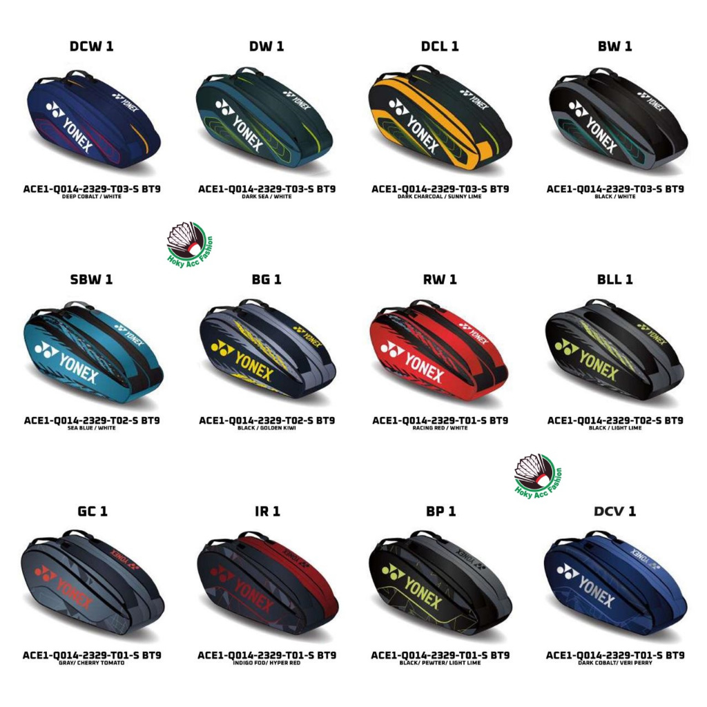Tas Badminton Bag Yonex ACE 1 - ACE1-Q014-2329-T03-S BT9 Original