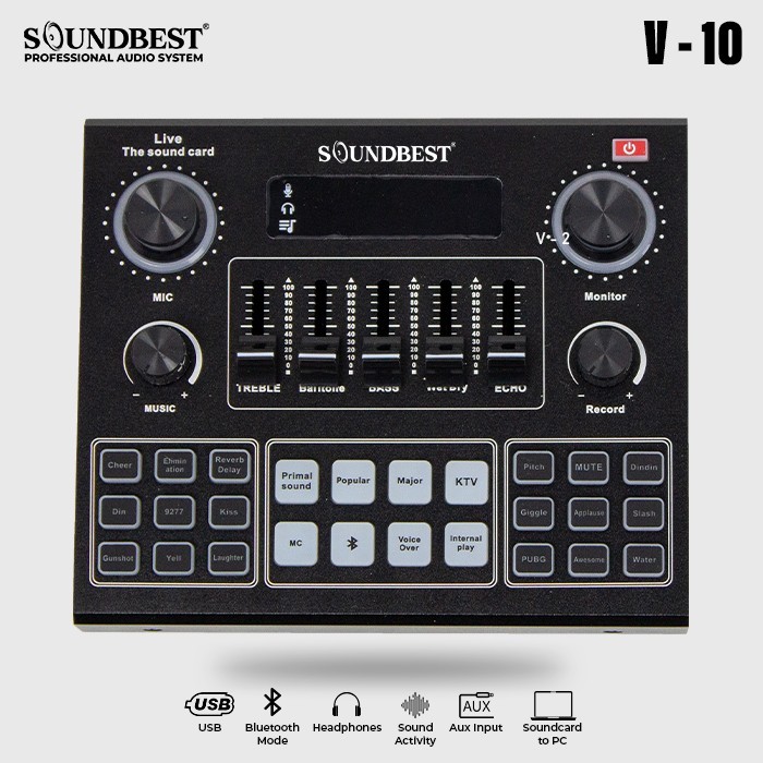 SOUNDCARD SOUNDBEST V10