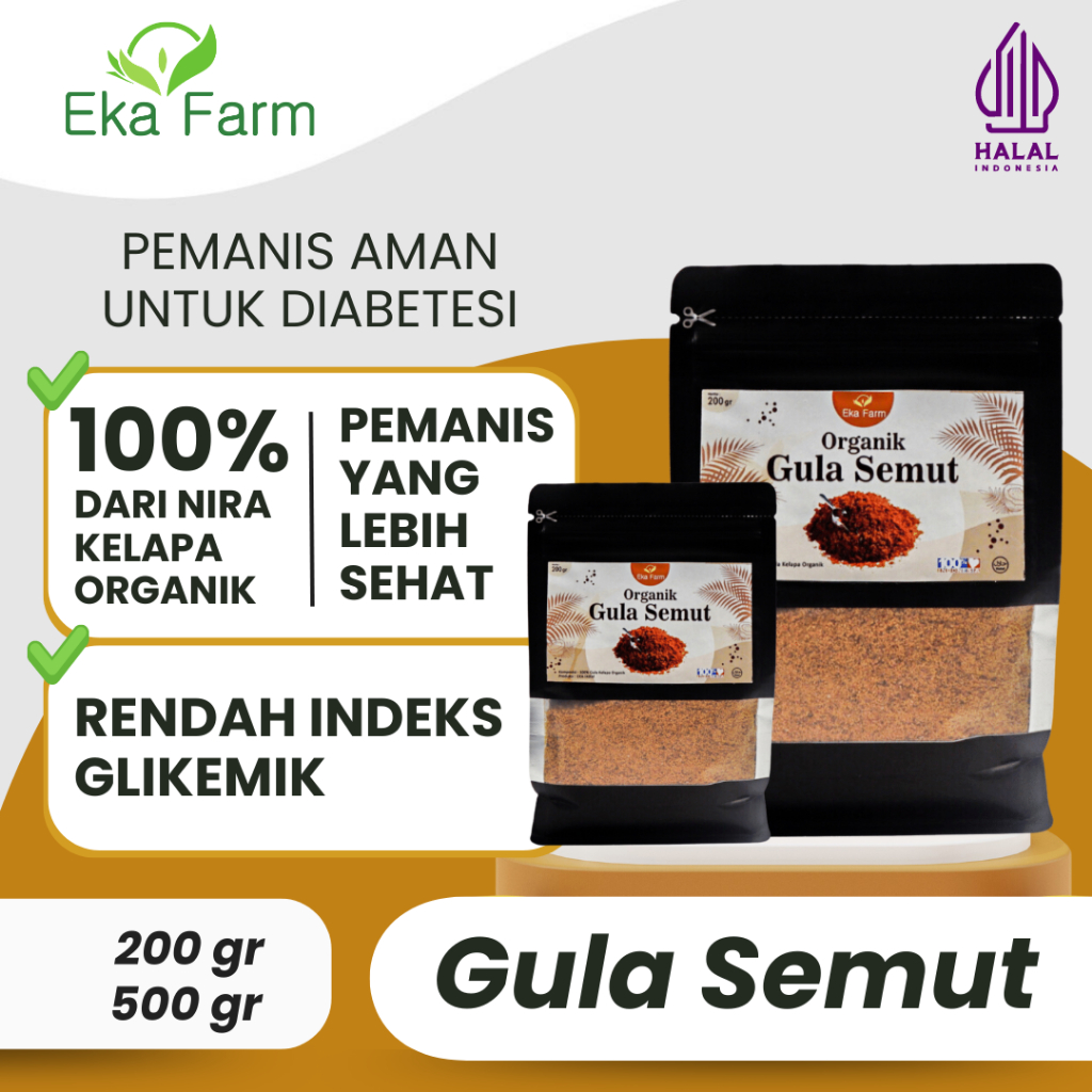 

Gula Semut Organik Eka Farm - Eka Farm Official