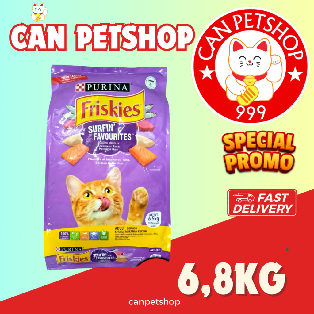 FRISKIES SURFIN FAVOURITES 7kg