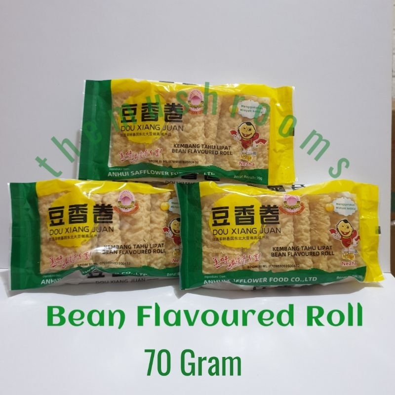 

Bean flavoured roll / kembang tahu bungkus xian dou brand