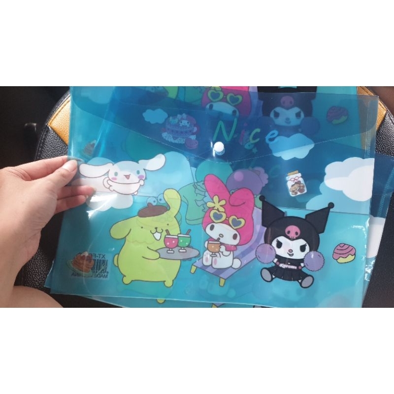 

map bening sanrio ukuran folio