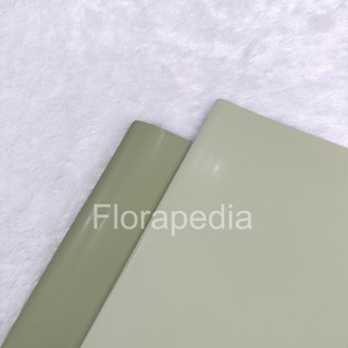 

(PER PACK)Flower Wrapping Paper Solid / Kertas Buket Bunga / Cellophane Pastel Color / Korean Paper Wrap Hijau