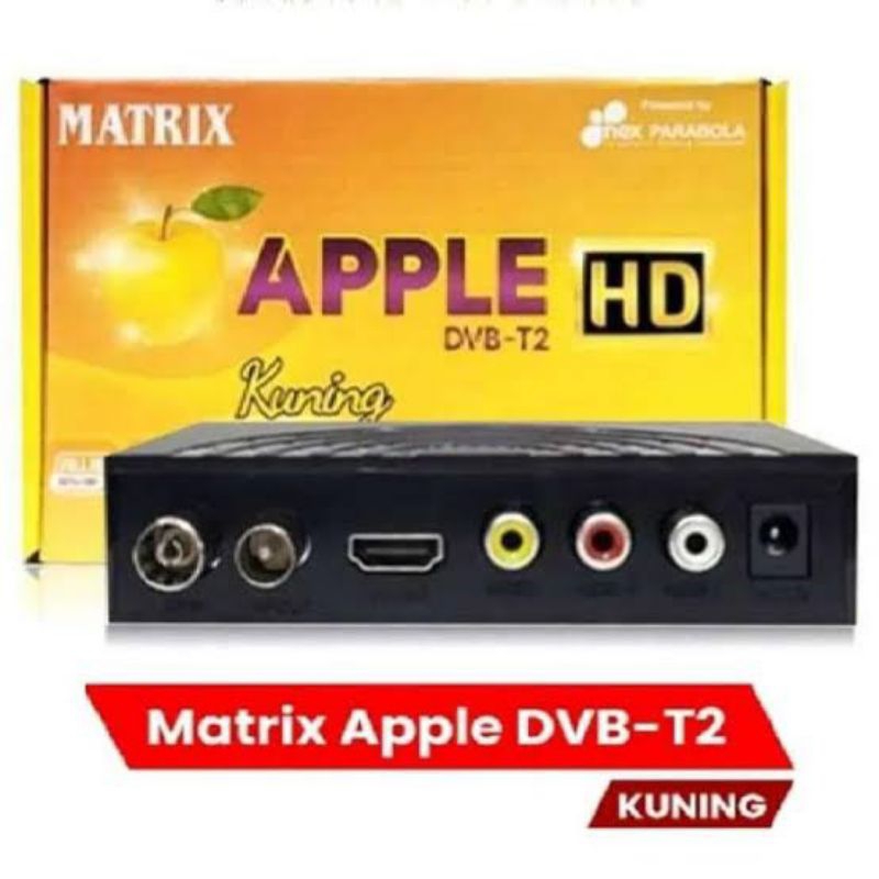 Set Top Box/STB MATRIX APPLE kuning