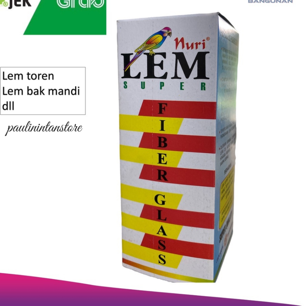 Lem Fiber Glass NURI Super Kuat