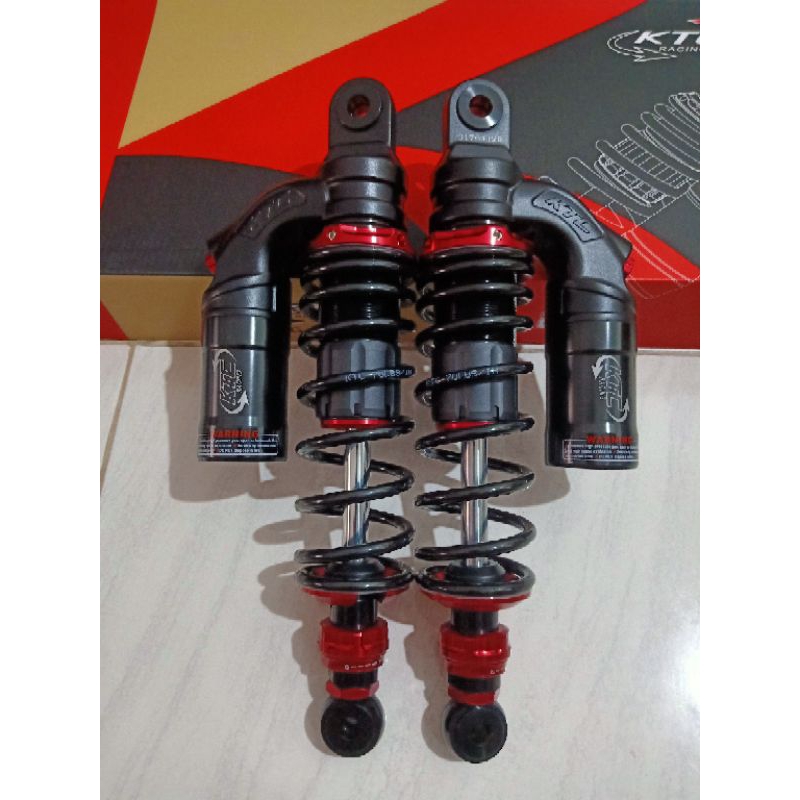 SHOCK ORIGINAL KTC EXTREME EVO SERIES KTC EVO SHOCKBREAKET BELAKANG KTC EVO SERIES UKURAN 320MM RX K