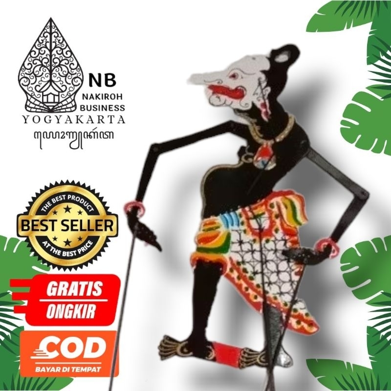 NAKIROHBUSINESS wayang kulit asli petruk punokawan
