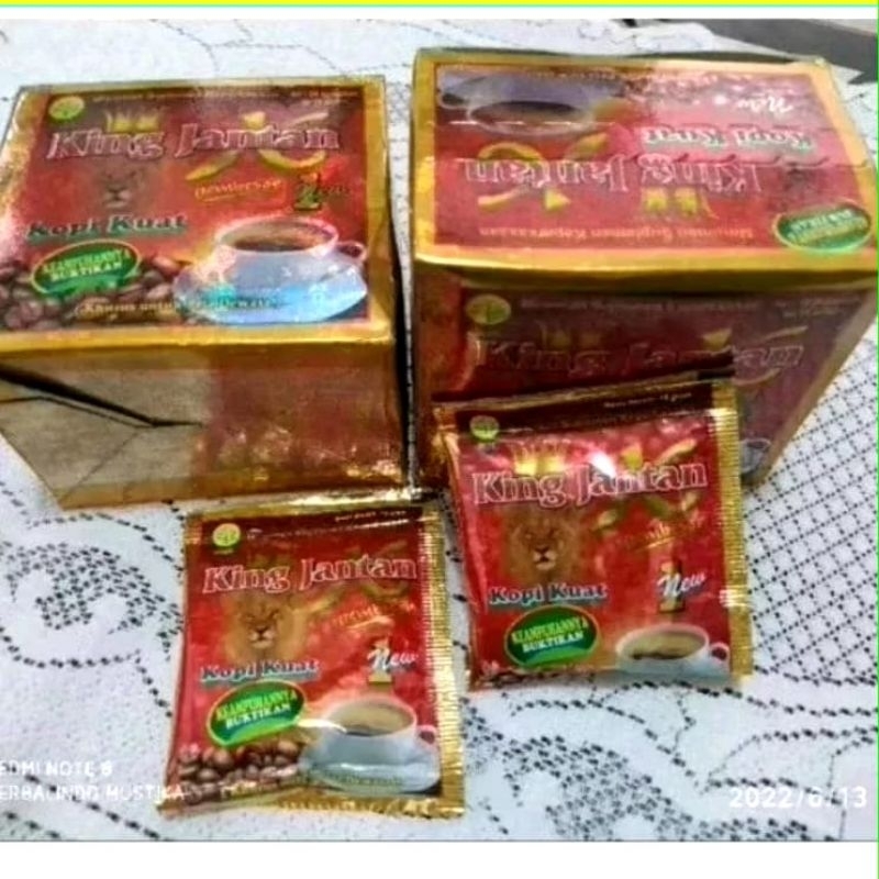 

KOPI KING JANTAN ASLI ORIGINAL KING COFFEE RAJANYA KOPI RASA NIKMAT TAHAN LAMA