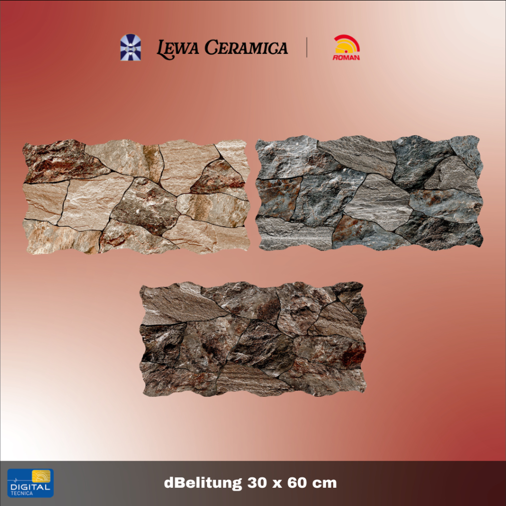 ROMAN DBELITUNG BELITUNG Keramik Interlock