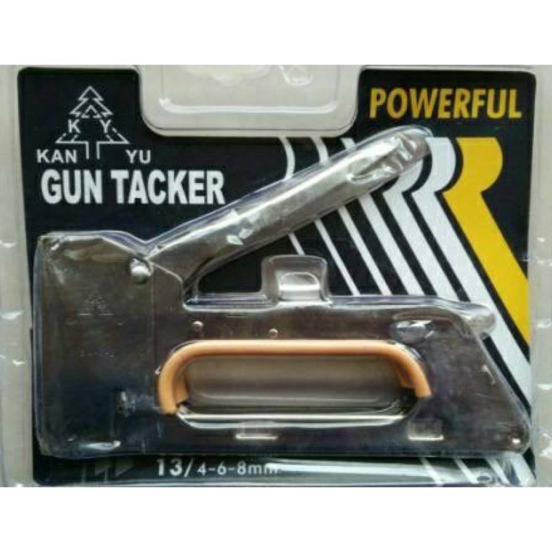 

Stapler Staples Gun Tembak Jok Kulit Motor Gun Tacker 468mm 668 KODE U6M3