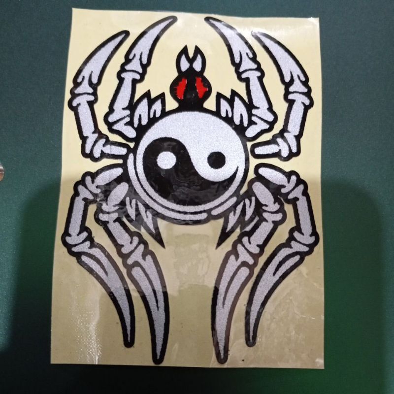 

stiker gambar laba-laba