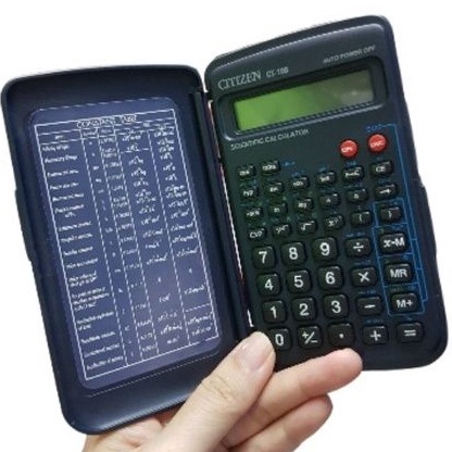 

KODE O77R KALKULATOR CITIZEN CT18 scientific calculator 12 digits trigonometric flip cover