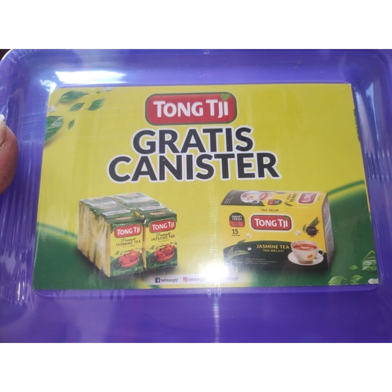 

Paket Teh Tong Tji Jasmine Tea Celup + Tubruk Gratis Tepak Plastik Jumbo Cantik