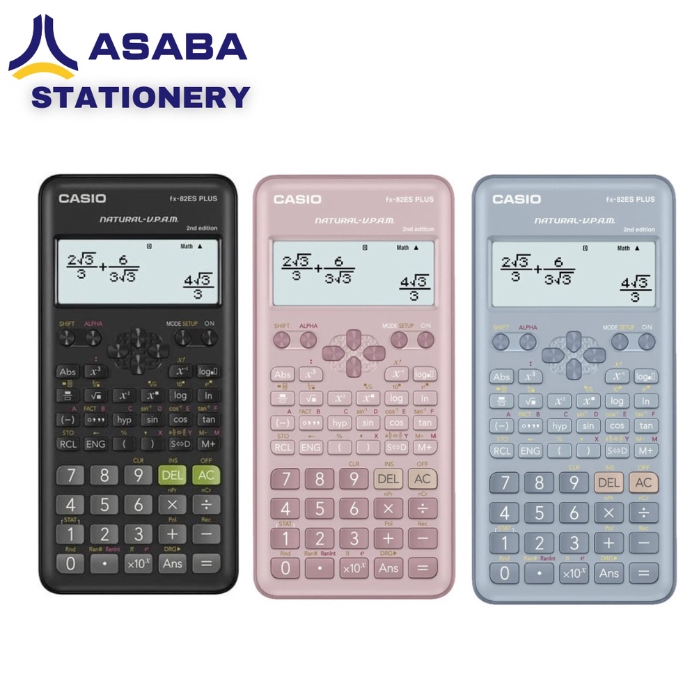 

Kalkulator SekolahKuliah Casio FX82ES PLUS KODE R1M6