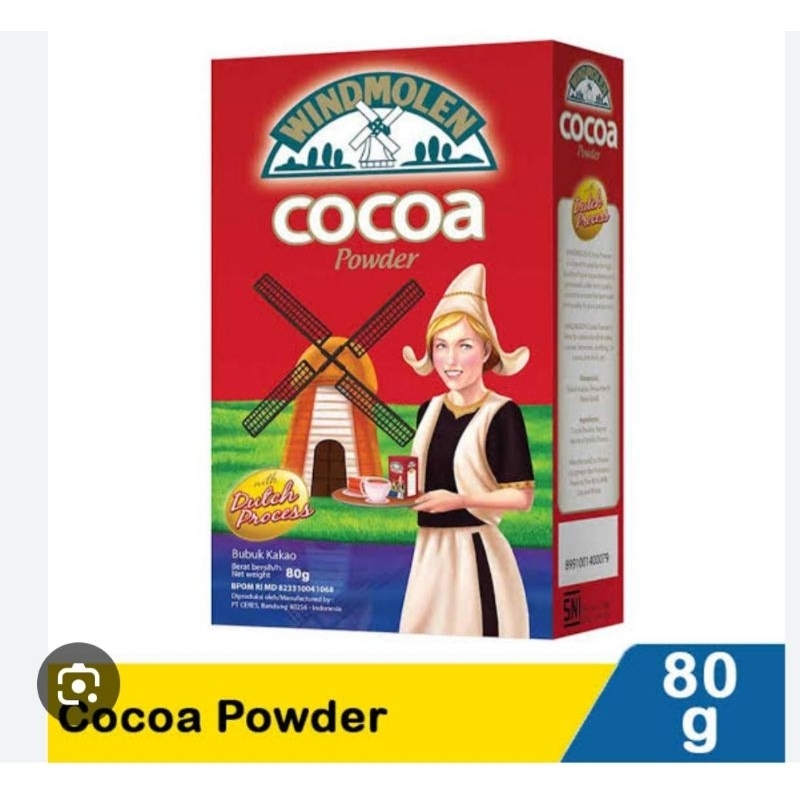 

Windmolen cocoa powder 80 g