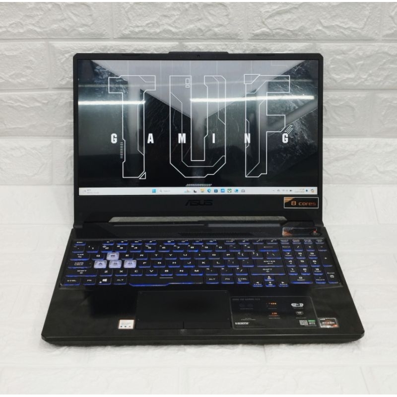 Laptop ASUS TUF GAMING AMD Ryzen 7 RAM 8 GB SSD 512 GB Nvidia RTX 3050