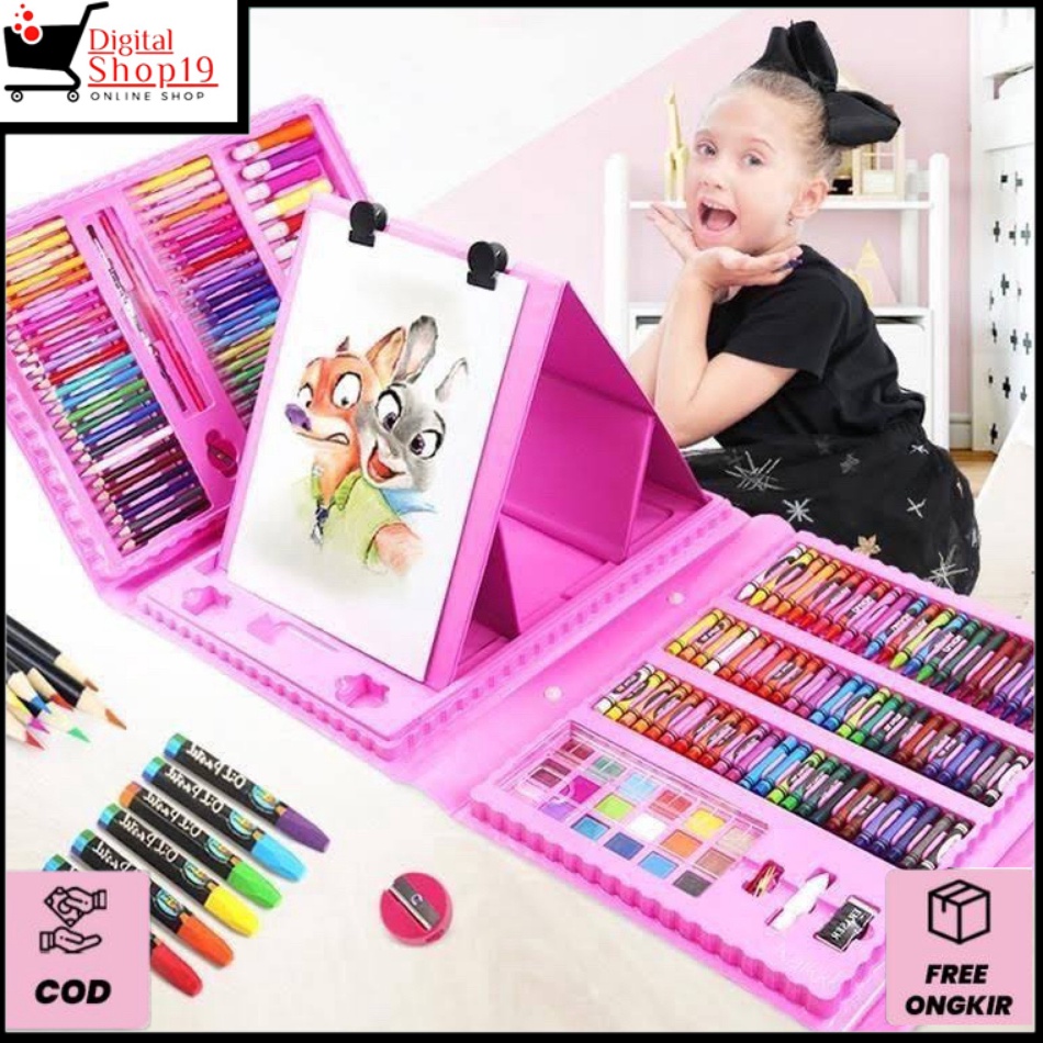 

DSID COD Crayon Art Set 15 PCS Alat Menggambar Anak Set Perlengkapan Barang Anak KODE N1L1