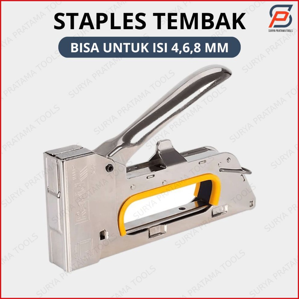 

Staples Tembak Steples Gun Tacker Stapler Staple Hekter Jok Sofa Kulit KODE A9P6