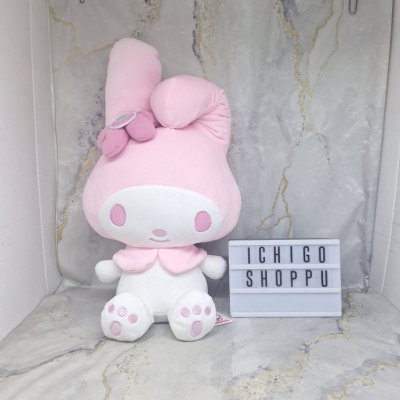 Sanrio Characters My Melody Strawberry Milk BIG Plush Doll EIKOH