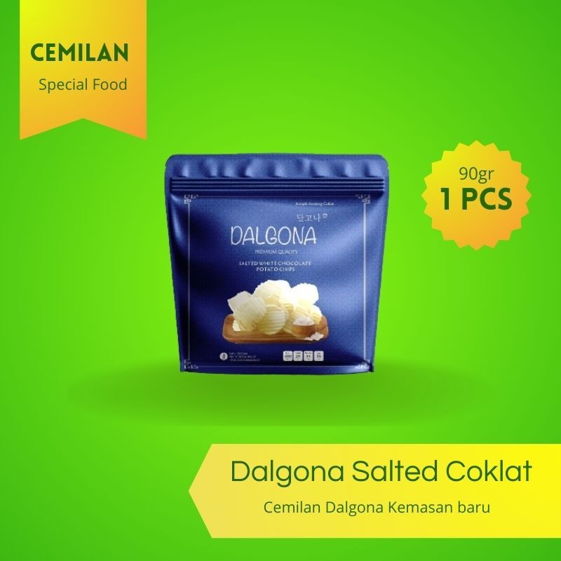 

Dalgona Salted Chocolate Potato Chips / Snack KKripik Rasa Coklat Lumer / 60gr /1pcs / Best Seller