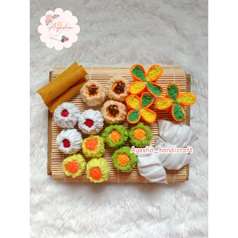 Mainan replika dimsum flanel / Mainan dimsum flanel / replika makanan dimsum