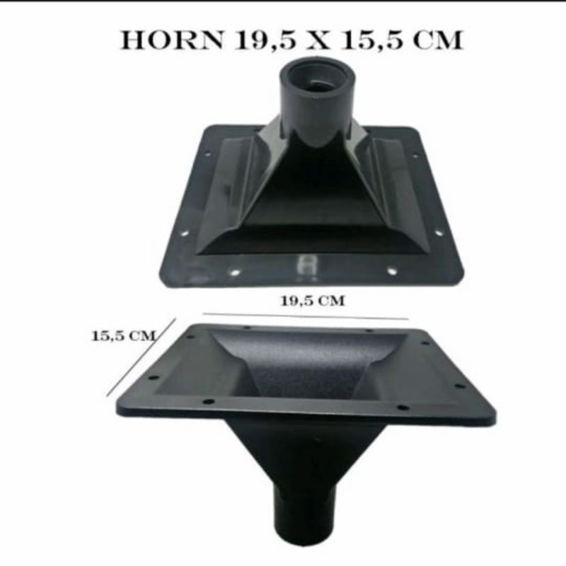 TWITER HORN/TWITER CORONG PVC PLASTIK 15CMX19CM