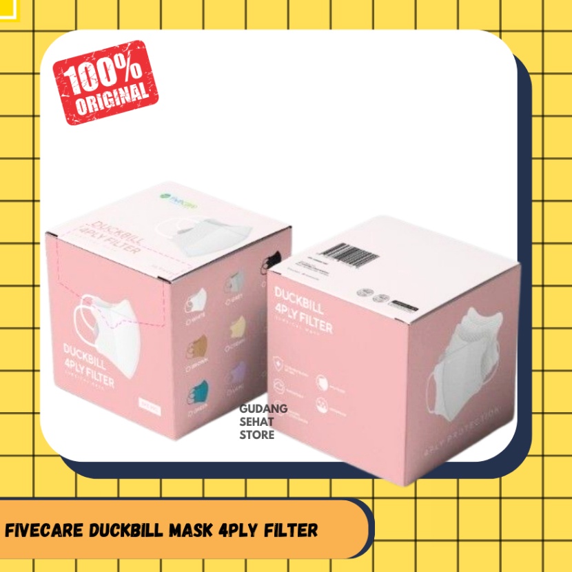 KF7 Masker Fivecare Duckbill  Duck Bill Five Care Face Mask