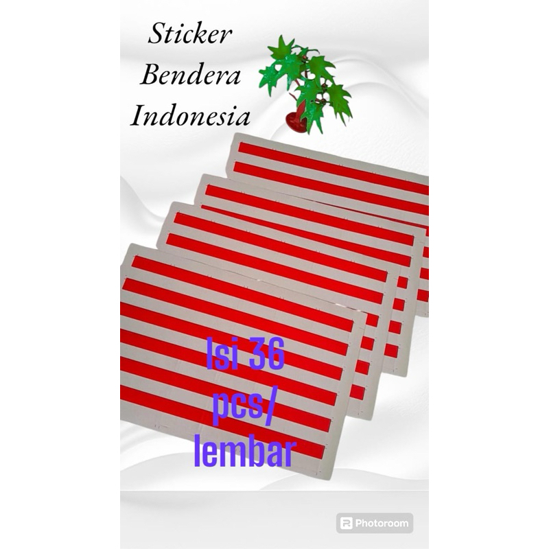 

stiker pipi/stiker merah putih/stiker kemerdekaan/ stiker agustusan
