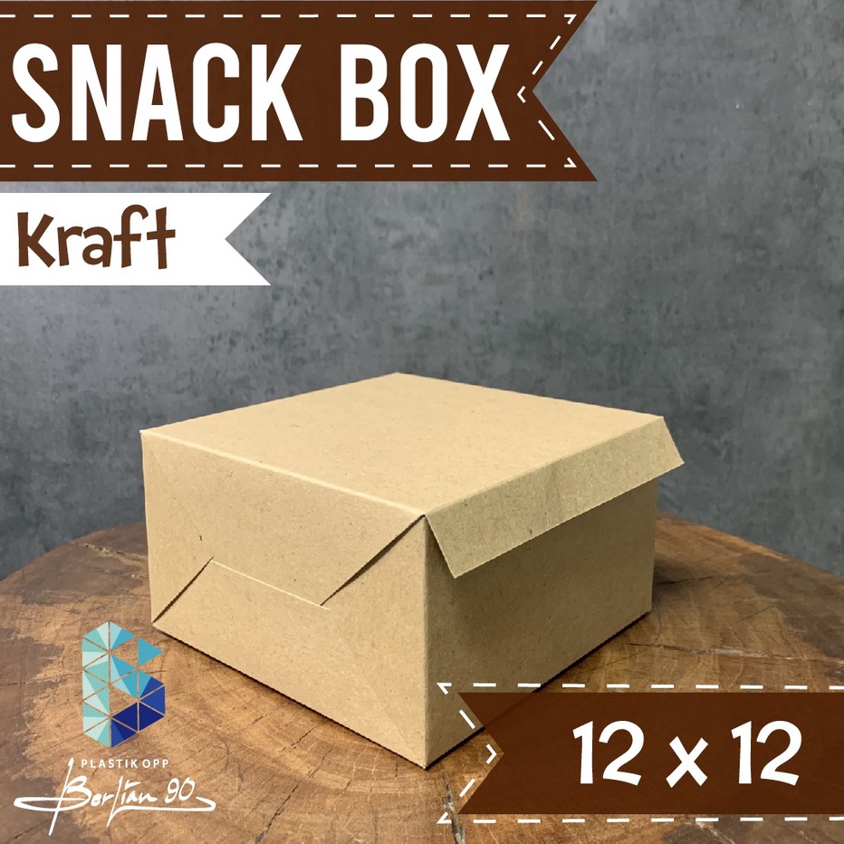 

Potongan ISI 5 PCS DUS KUEBOX SNACK 12x1212x1412X16 CM KRAFT POLOS COKLAT PREMIUM BOX KUEDUS SNACK TEBAL