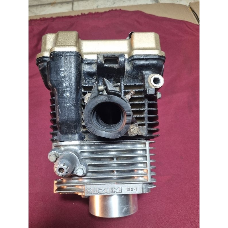 Cylinder Blok Kop Boring Head Satria Fu 150 Karbu Original
