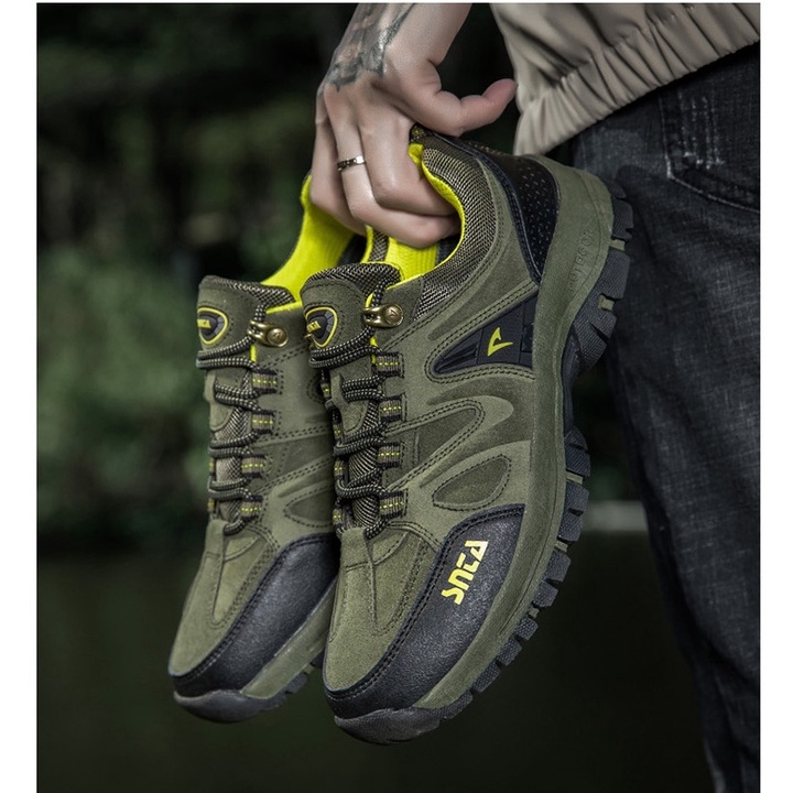 KODE G83A Hiking Shoes SNTA 435 Black Red  442 Green Sepatu Gunung Snta Pendek Original Size 39 4 41