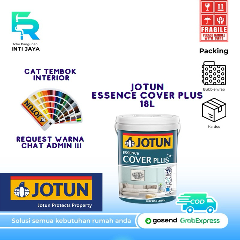 Jotun Essence Cover Plus 18L Cat Tembok Interior