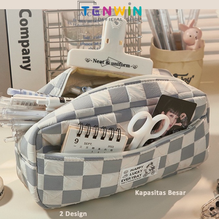 

KODE G1C Tempat Pensil Kotak pensil berkapasitas besarkotak pensil desain kotakkotak pensil penyimpanan multilayerTenwin