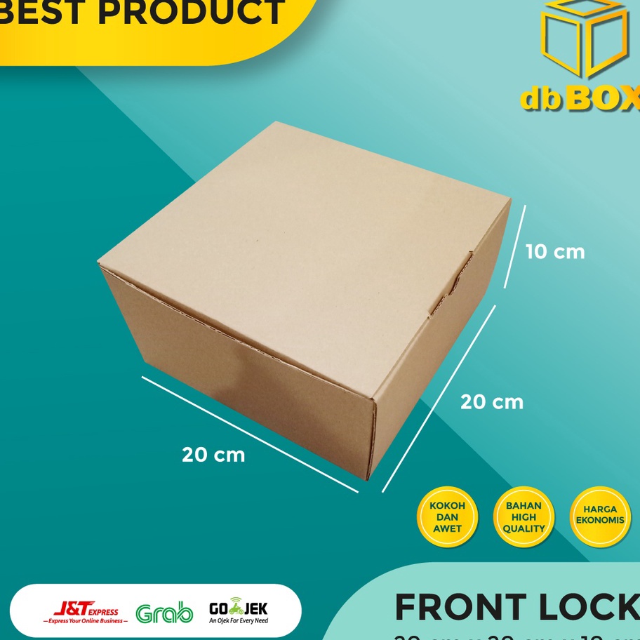 

Premium 1 Pcs Kardus Uk 2x2x1 cmDie Cut kotak Kue tart aksesorisdll model box pizza