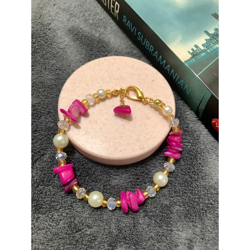 gelang batu mutiara