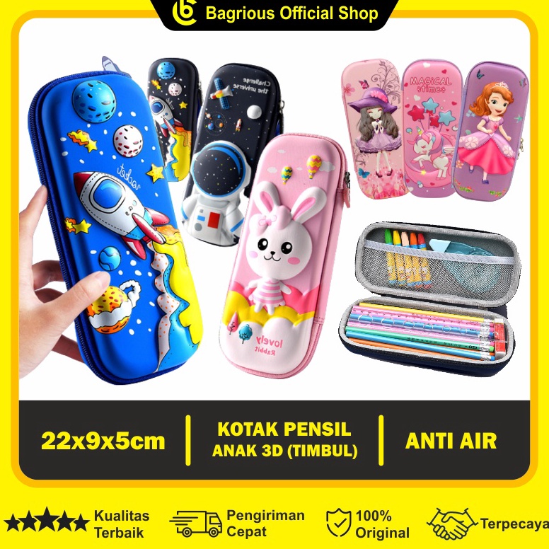 

KODE M55T Tempat Pensil Anak Perempuan Kotak Pensil Anak laki laki Kotak Pensil Lucu 3D Karakter Timbul Tempat Alat Tulis PC1