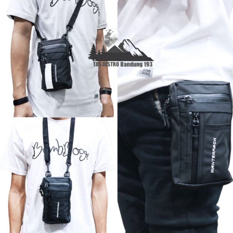 KODE A82Z VIRAL Tas Slempang HP Waterproof Anti Air  Tas Slempang HP 7 inch  Tas Wallet  Dompet Hp  