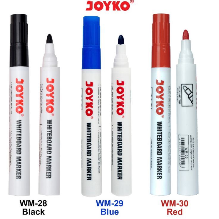 

Sale Spidol Whiteboard Joyko bisa hapus 1pak
