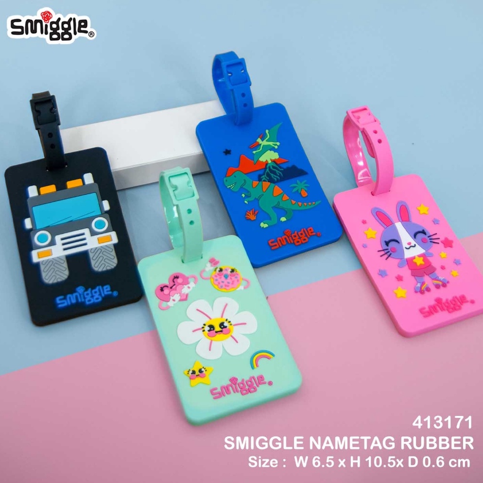 

KODE O27Z SMIGGLE NAMETAG RUBBER 413171