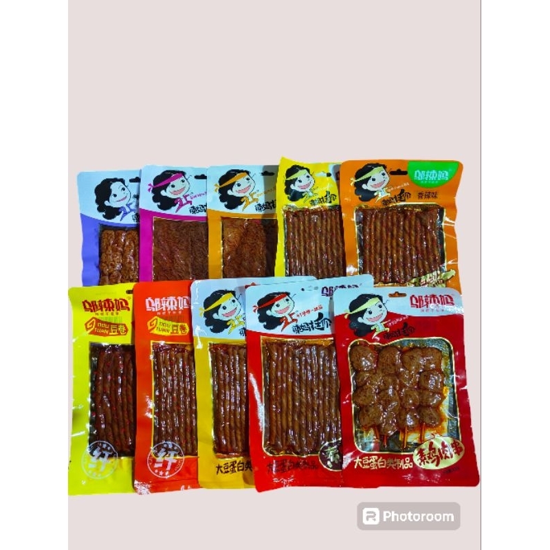 

Halal Latiao spicy Wulama Snack Cemilan Latio Original 100 g