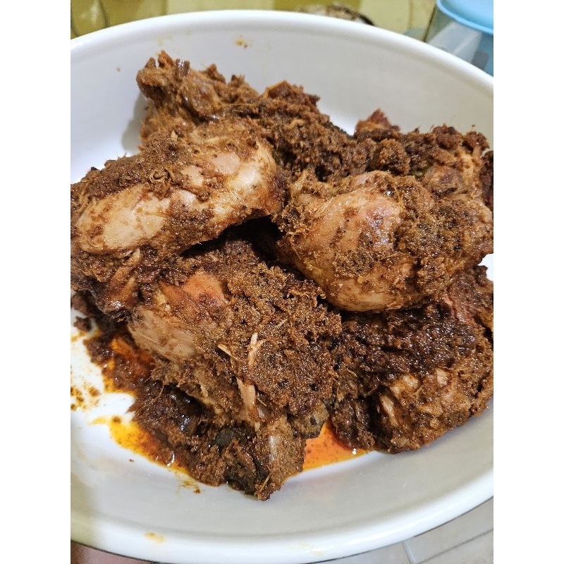 

rendang ayam padang 1 ekor 16 potong