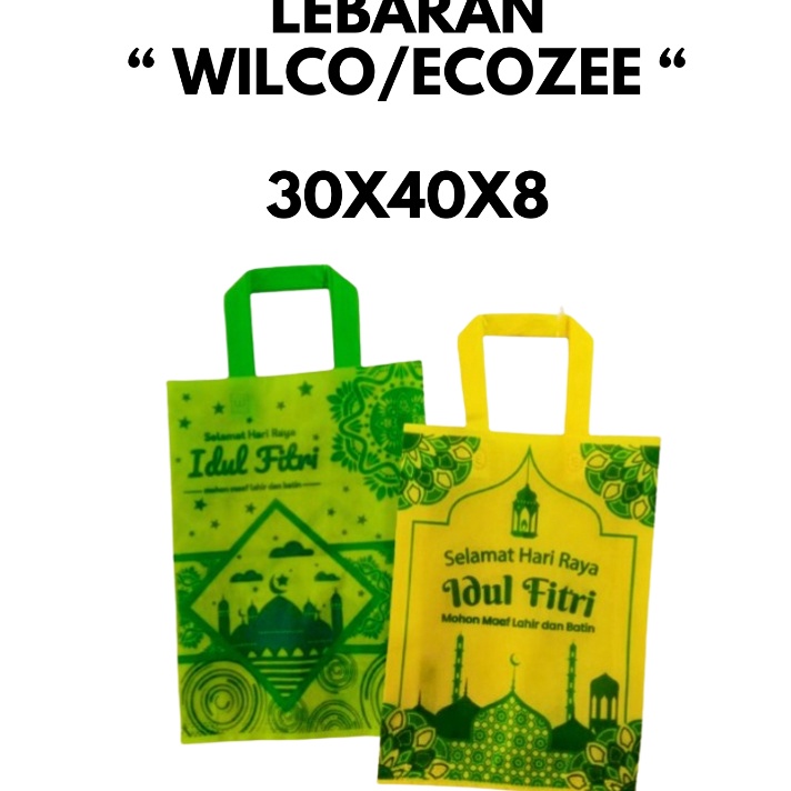 

KF7 Goodie Bag HLSBag Hampers UK 3x4X8 edisi IDUL FITRI WILCO LEBARAN X Dan GOMICO 224 PERLUSIN ISI 12PCS