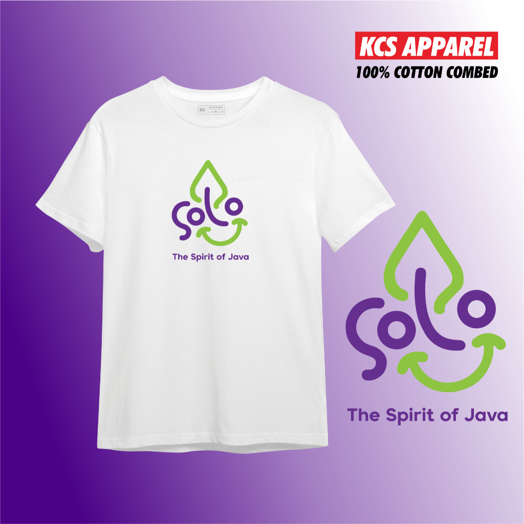 kaos solo the spirit of java logo baru 2024