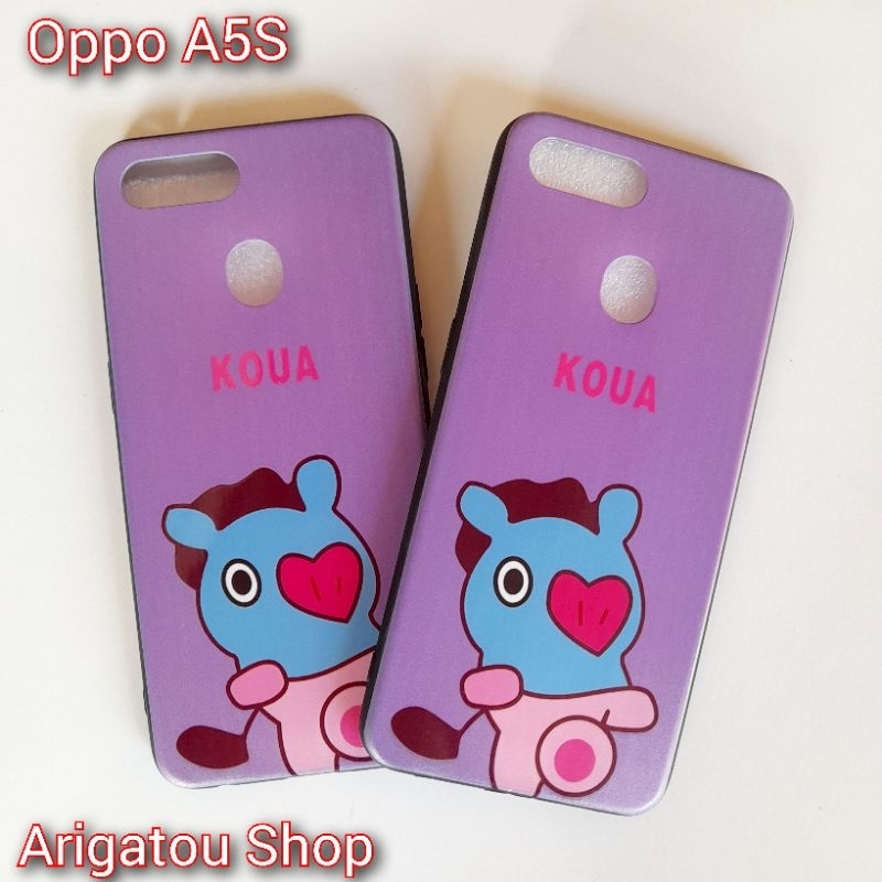 Oppo A5S Case Softcase Fuze Karakter Kartun Kuda Korea Kpop
