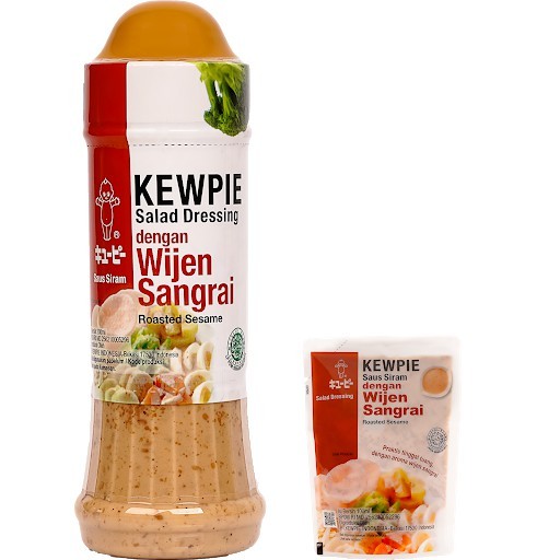 

KEWPIE SALAD DRESSING WIJEN SANGRAI / ROASTED SESAME ISI 200ml/1L