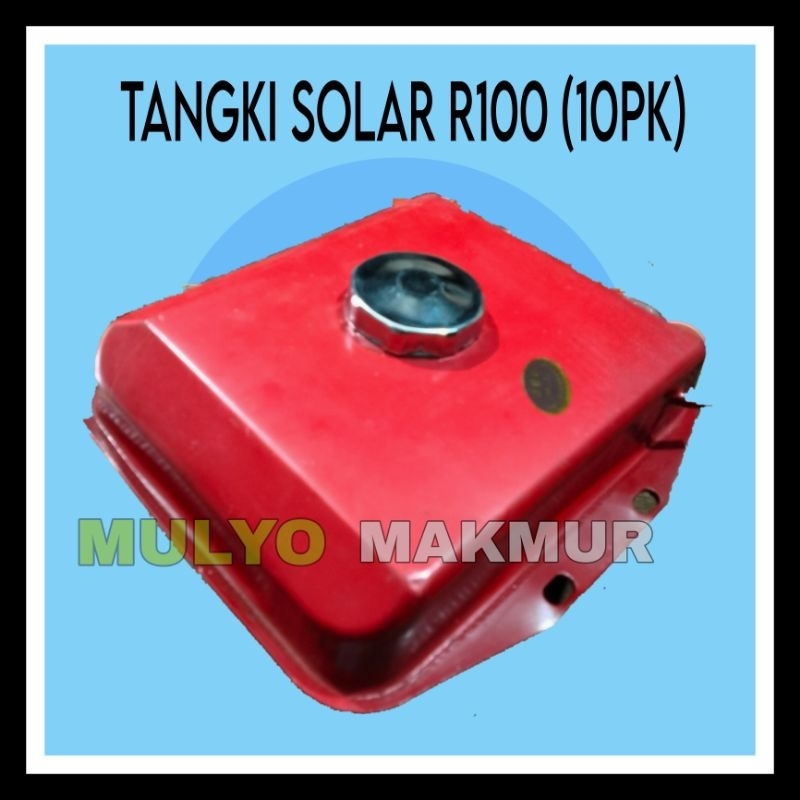 TANGKI SOLAR FUEL TANK DONGFENG R100 10PK KOMPLIT TUTUP TANGKI+SARINGAN